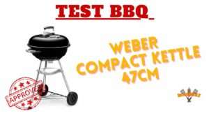 Barbecue à charbon Weber Compact Kettle 47 cm : le test complet