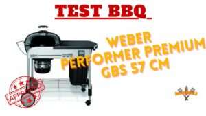 Barbecue à charbon Weber Performer Premium GBS 57 cm : le test intégral